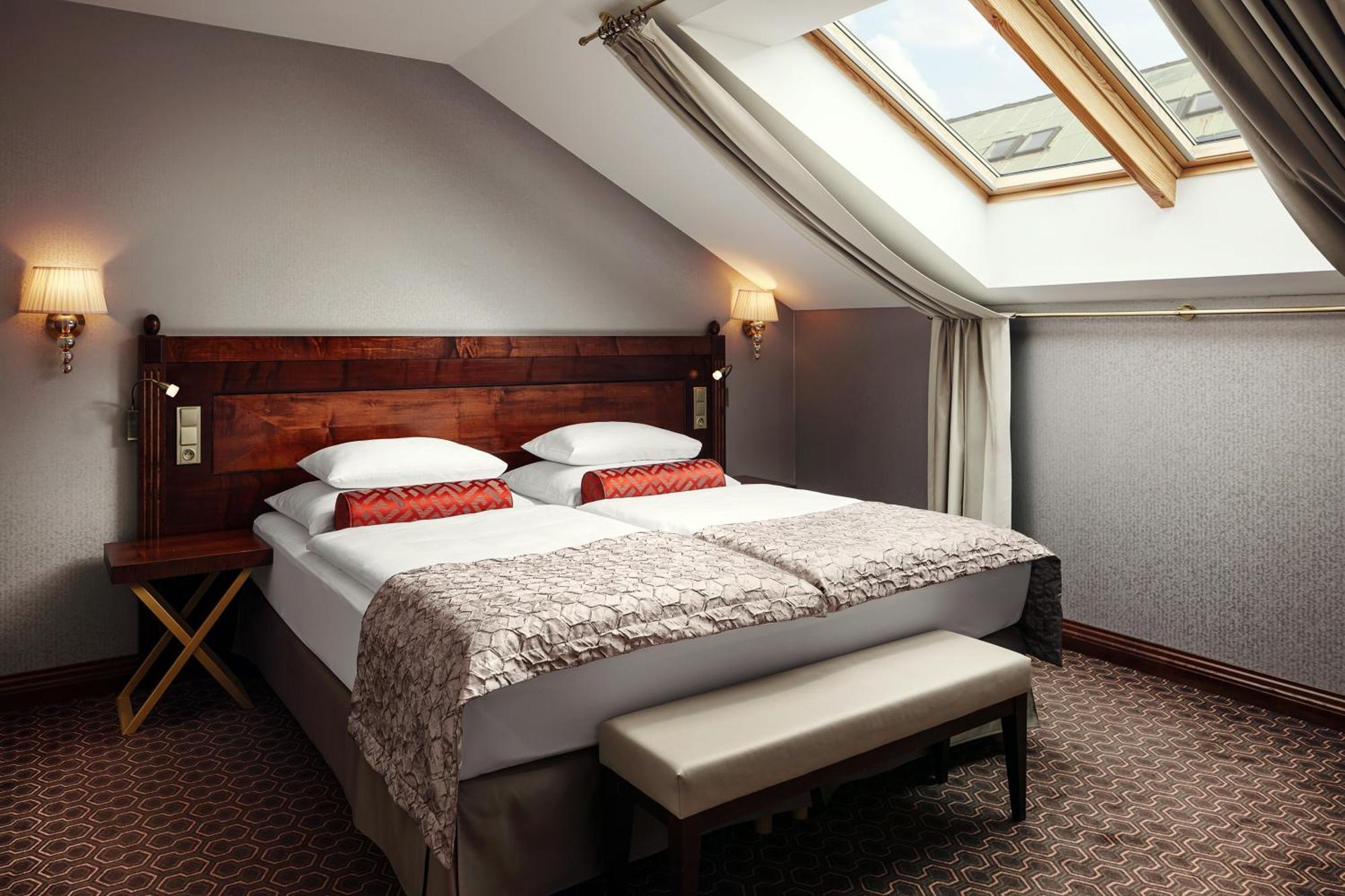Cosmopolitan Hotel Praga Exterior foto A room at the hotel