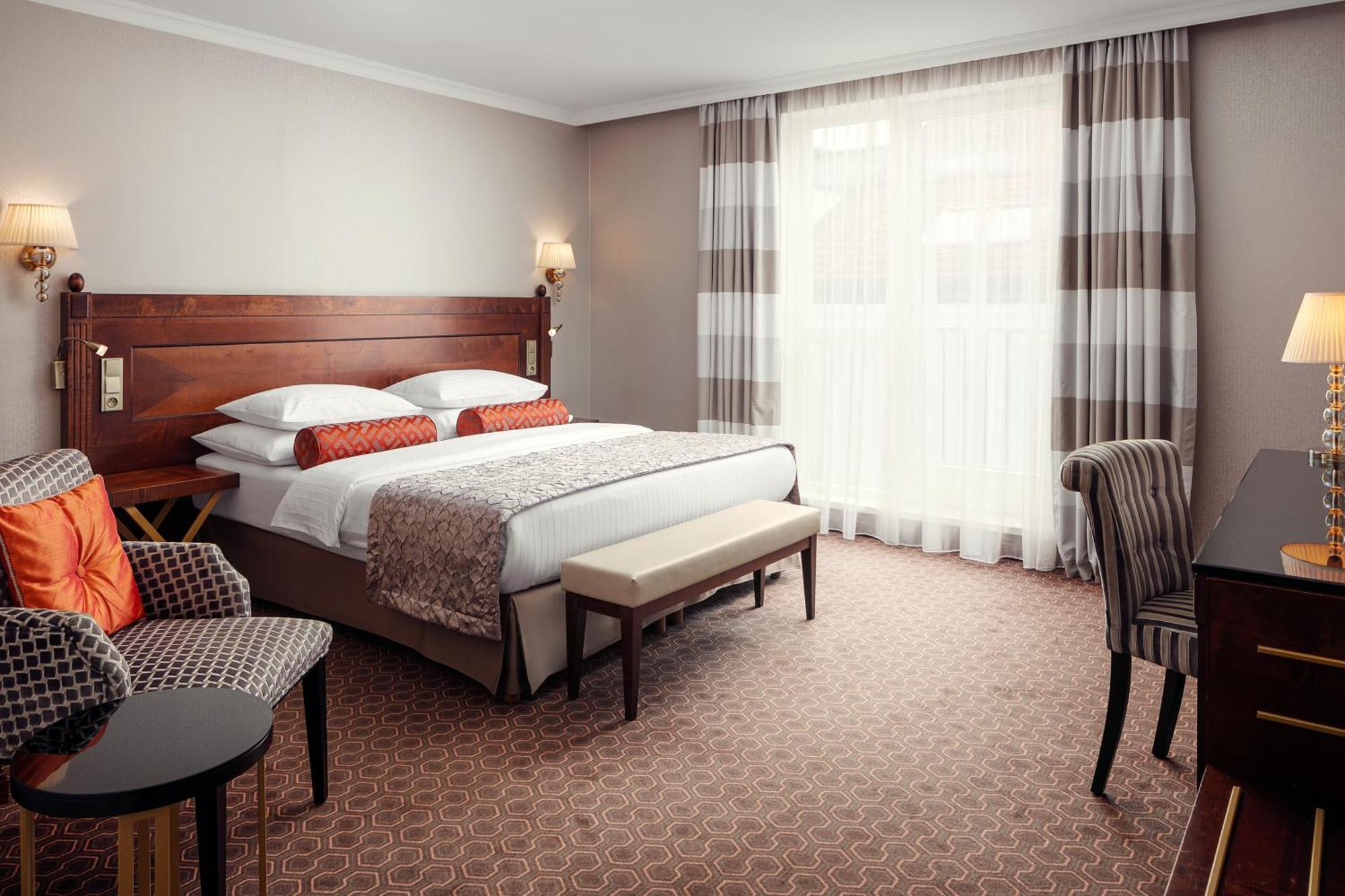 Cosmopolitan Hotel Praga Exterior foto A room at the hotel